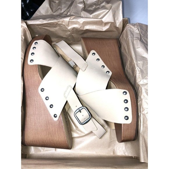 NIB LUCKY BRAND ZELKA Wedge Platform Ankle Strap Sandals Size 8-1/2M - Picture 7 of 8